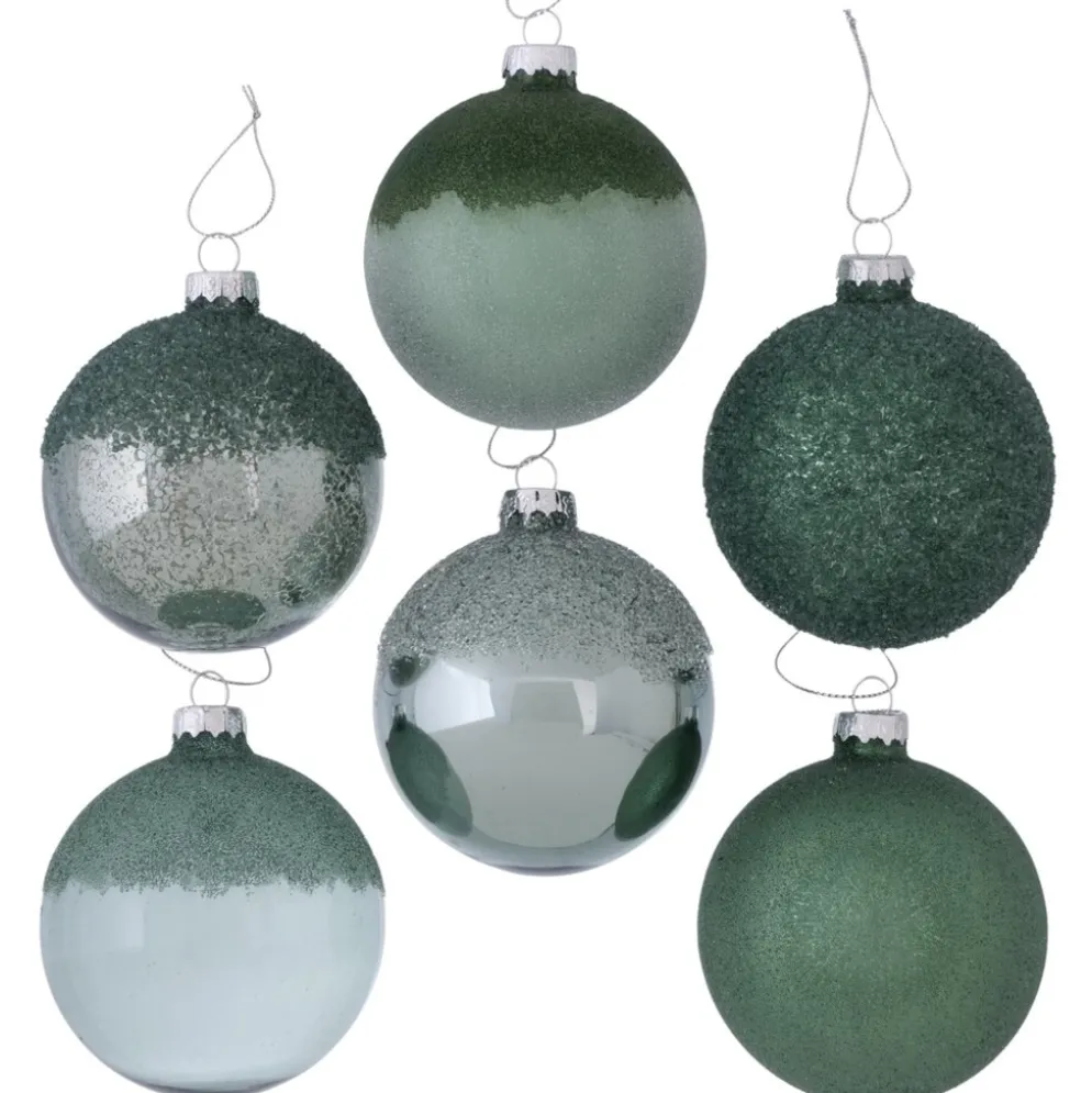 Boltze Weihnachtskugel Velia 12er-Set
