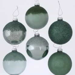 Boltze Weihnachtskugel Velia 12er-Set