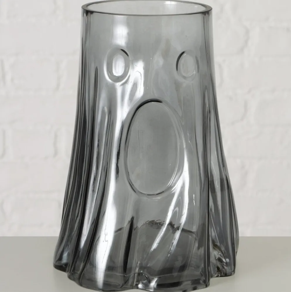 Boltze Windlicht Hubuha Grau 23 cm