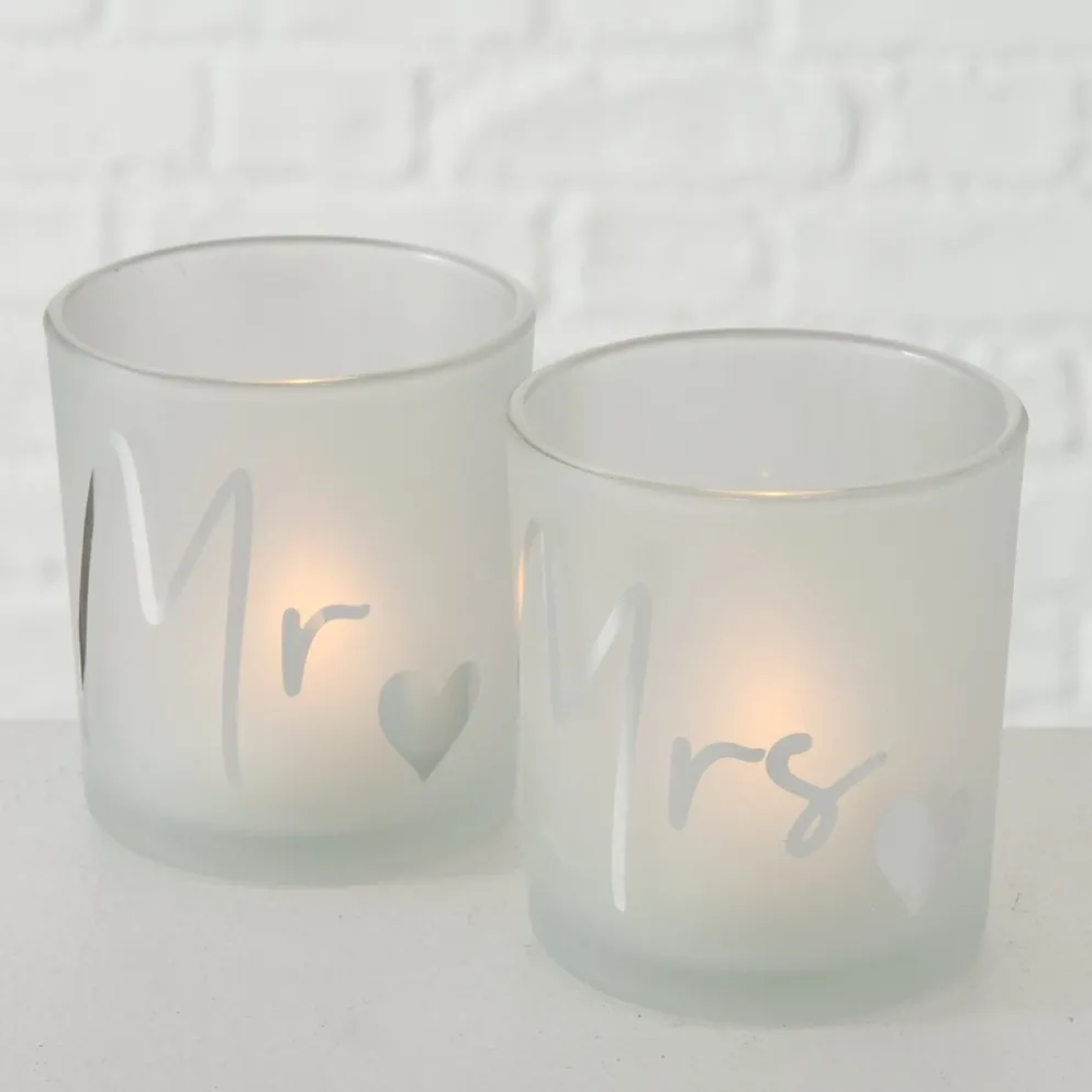 Boltze Windlicht Marry 2er Set