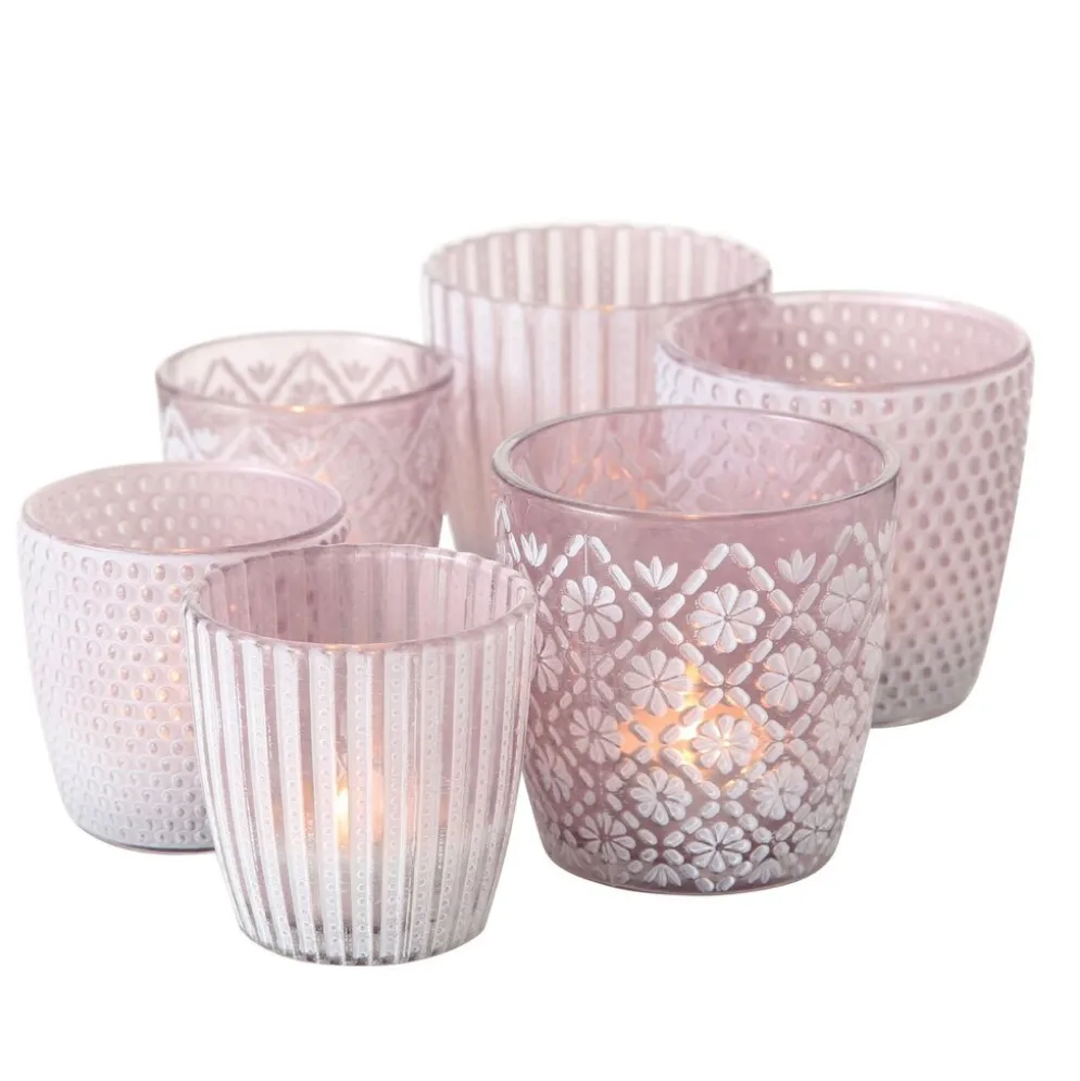 Boltze Windlicht Patty 6er-Set