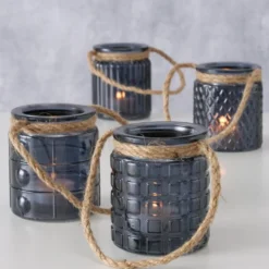 Boltze Windlicht Trax 4er Set