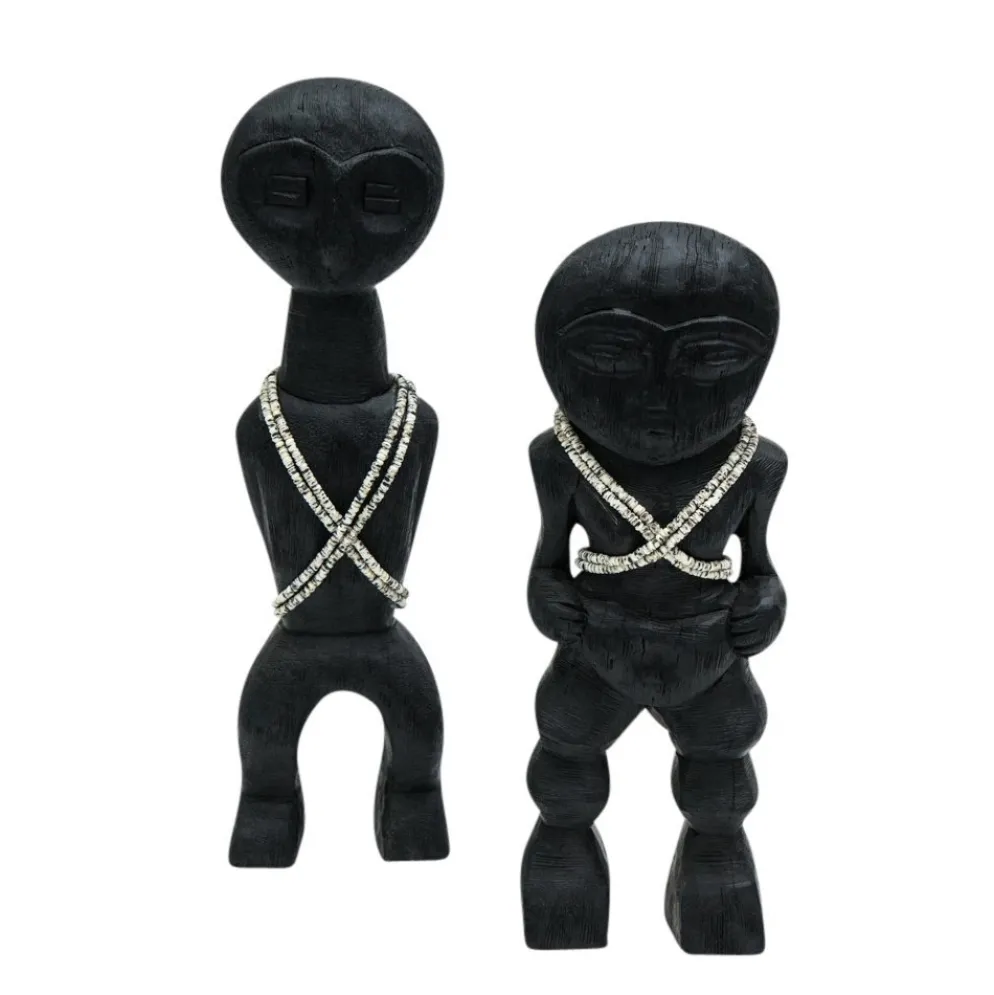 byRoom Afrikanische Figur aus Mangoholz