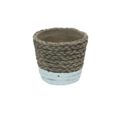 byRoom Geflochtener Blumentopf