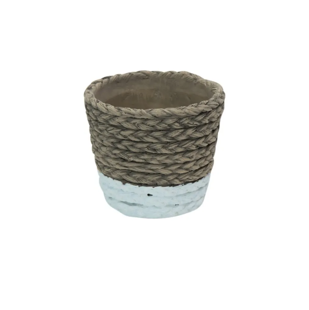 byRoom Geflochtener Blumentopf