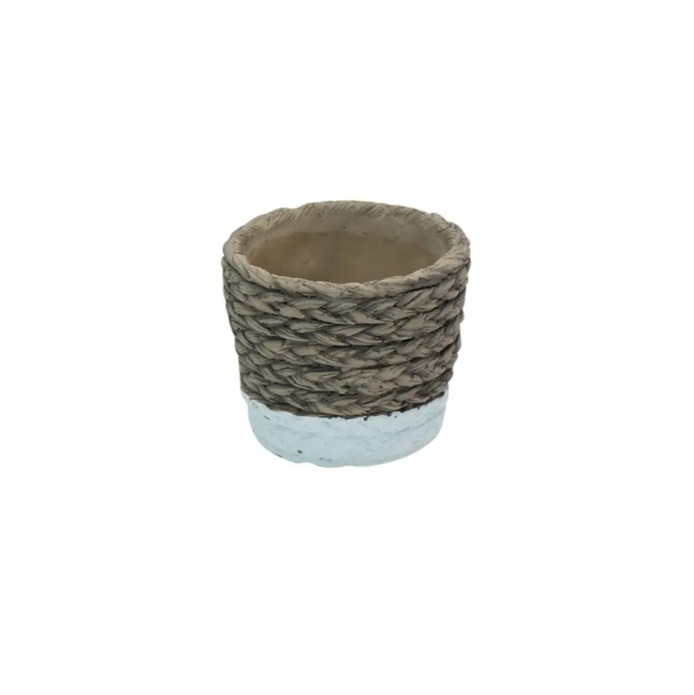byRoom Geflochtener Blumentopf