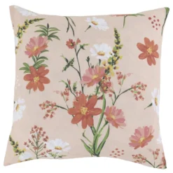 Chic Antique Aix Kissebezug mit Blumenmuster, rosa