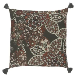 Chic Antique Aix Kissenbezug Paisley mit Quasten