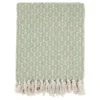 Chic Antique Aix Plaid Decke Grün 150 x 130 cm