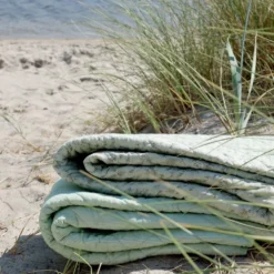 Chic Antique Aix Quilt – Maritime Steppdecke aus Baumwolle