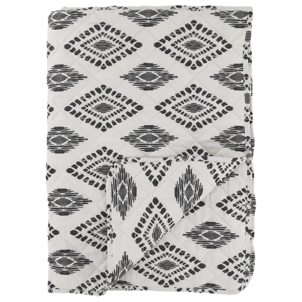 Chic Antique Aix Quilt mit ethnischem Muster