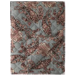 Chic Antique Aix Quilt mit Paisley Motiv 1