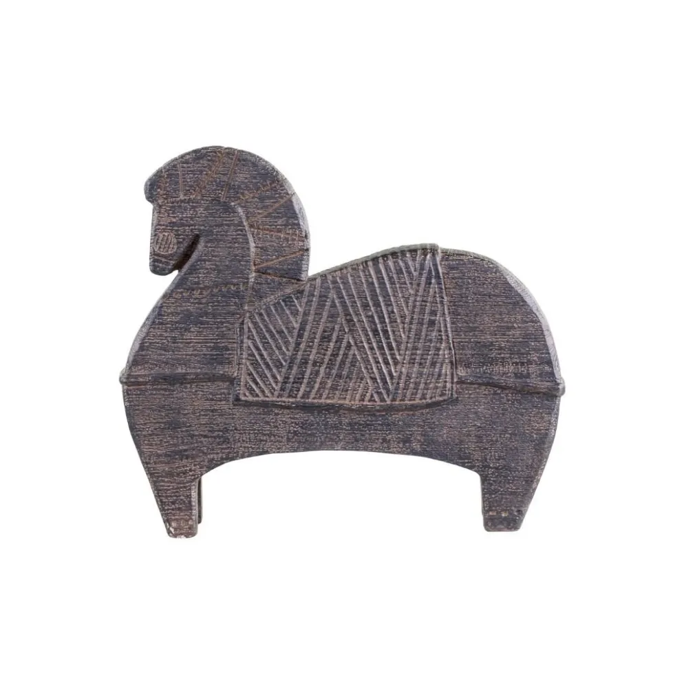 Chic Antique Altes Pferd mit Muster