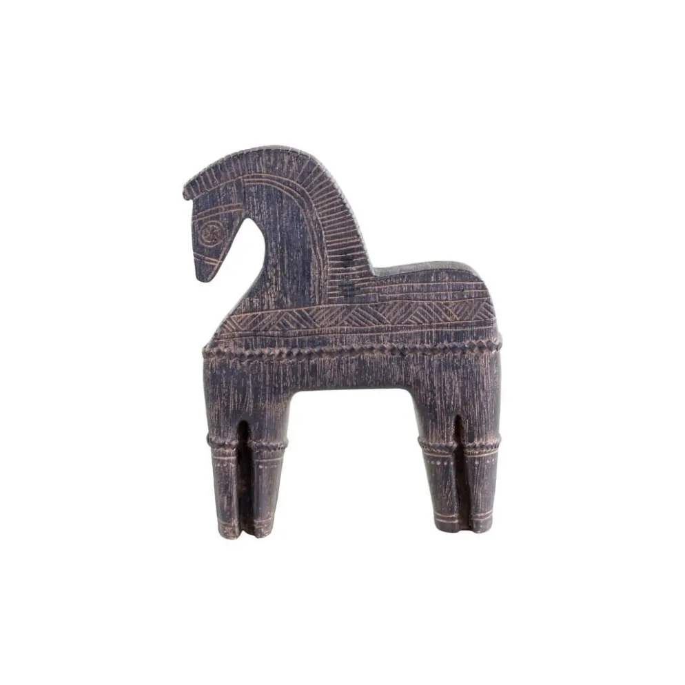 Chic Antique Altes Pferd mit Muster
