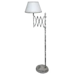 Chic Antique Antike Stehlampe Ziehharmonika