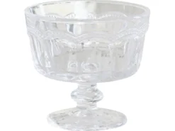 Chic Antique Antoinette Schale auf Fuß mit Perlen