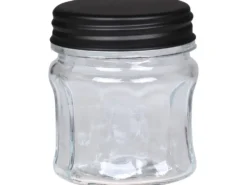 Chic Antique Aufbewahrungsglas mit Rillen