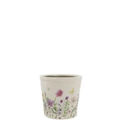 Chic Antique Avignon Blumentopf mit Blumenmotiv