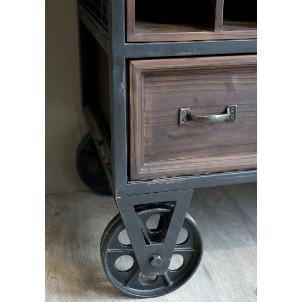 Chic Antique Barwagen Landhaus