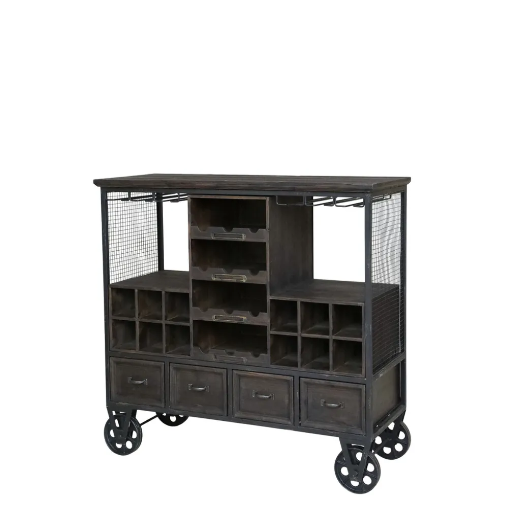 Chic Antique Barwagen Landhaus