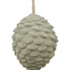 Chic Antique Baumschmuck Tannenzapfen Velours