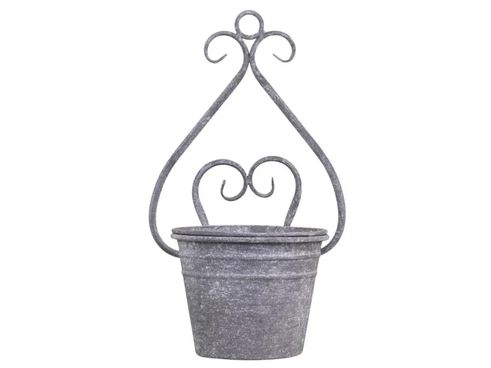 Chic Antique Übertopf als Wandbehang