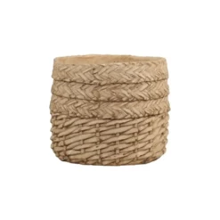 Chic Antique Übertopf Corte mit Flechtmuster