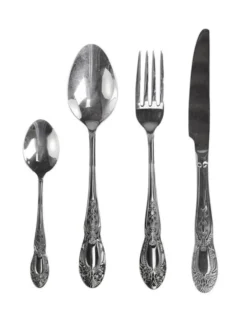 Chic Antique Besteck mit Dekor 4er Set