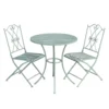 Chic Antique Bistrotisch Set mit 2 Stühlen und Tisch