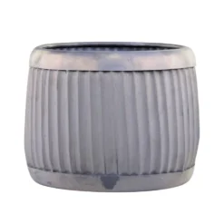 Chic Antique Blumentopf Pflanztopf mit Rillen