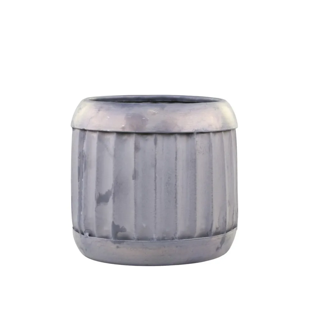 Chic Antique Blumentopf Pflanztopf mit Rillen