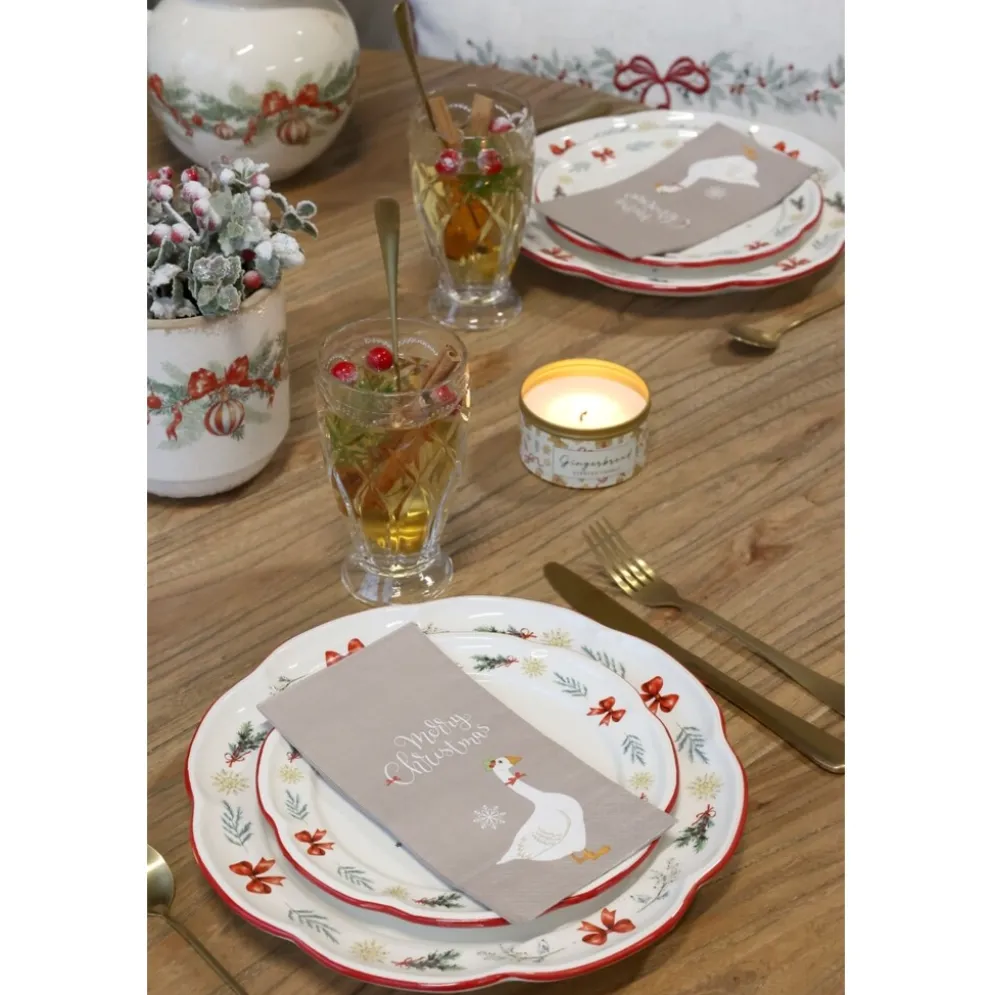 Chic Antique Chalet de Noël Frühstücksteller Weihnachten