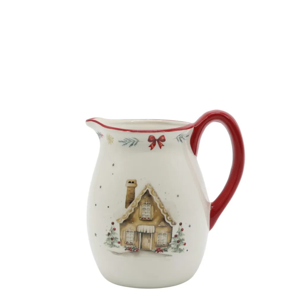 Chic Antique Chalet de Noël Kanne Weihnachten