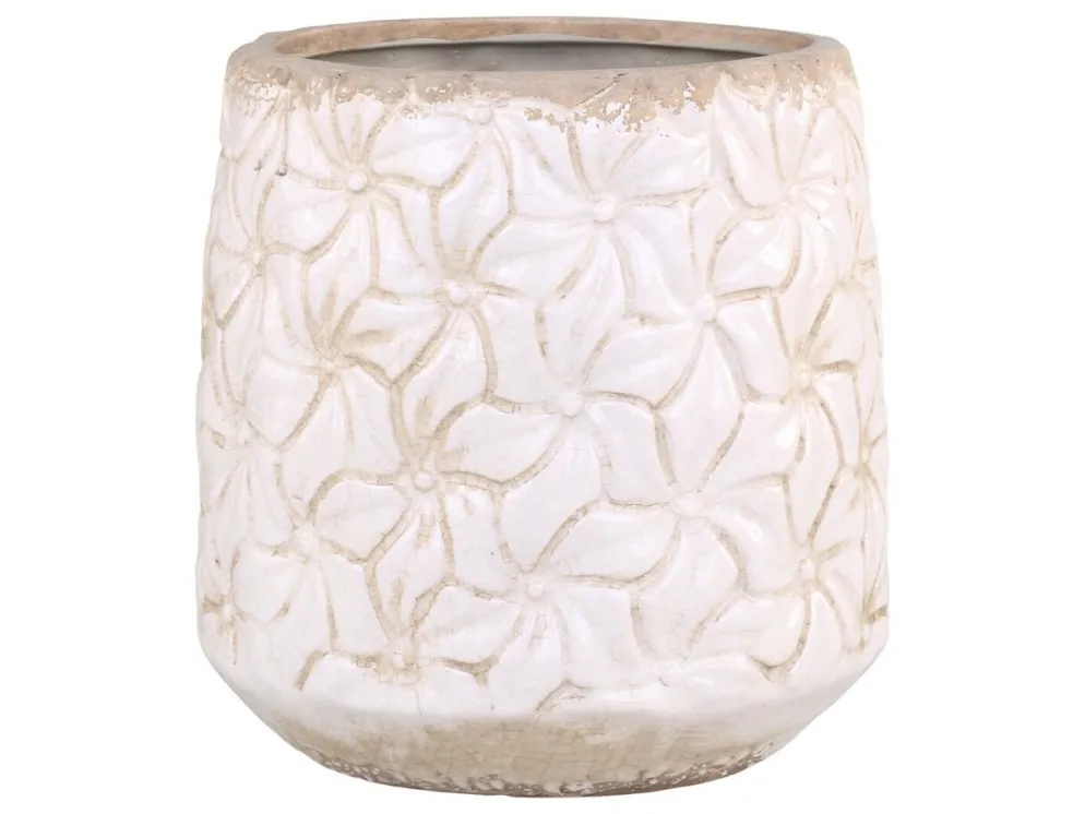 Chic Antique Colmar Blumentopf mit Blumenmuster
