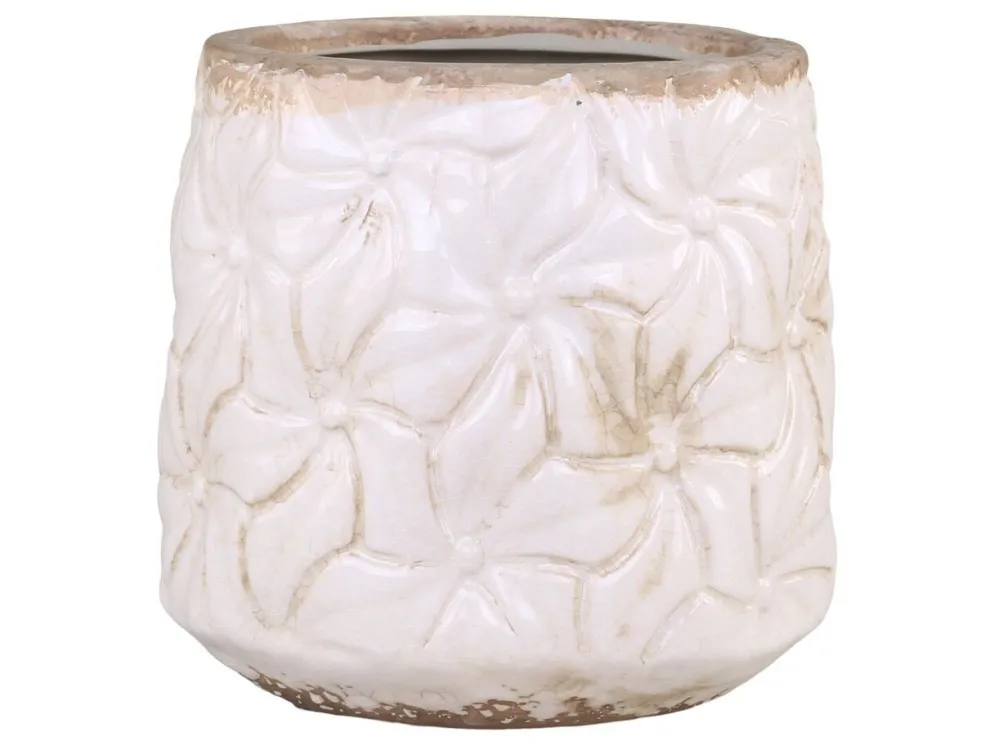 Chic Antique Colmar Blumentopf mit Blumenmuster