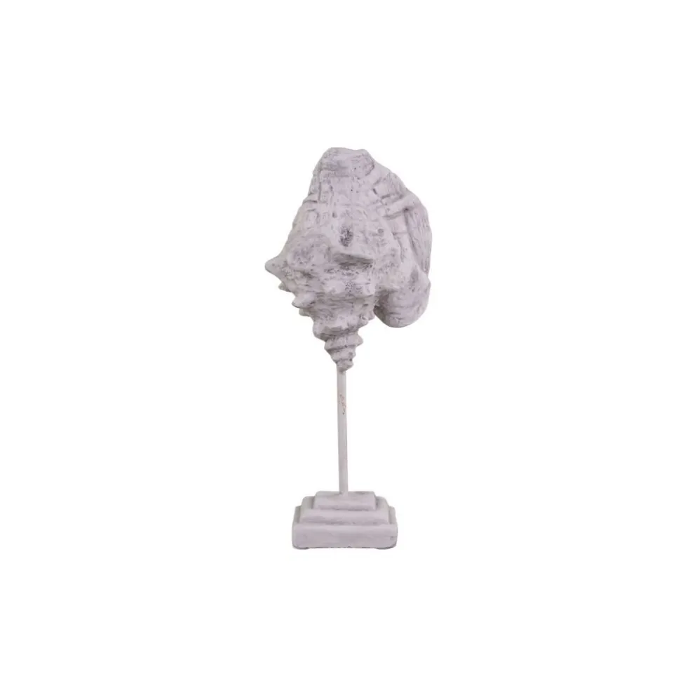 Chic Antique Dekofigur Muschel auf Fuss