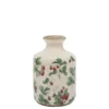 Chic Antique Dekoflasche Fraises Erdbeeren – Keramik im Landhausstil