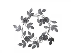 Chic Antique Deko Kranz mit Blumen