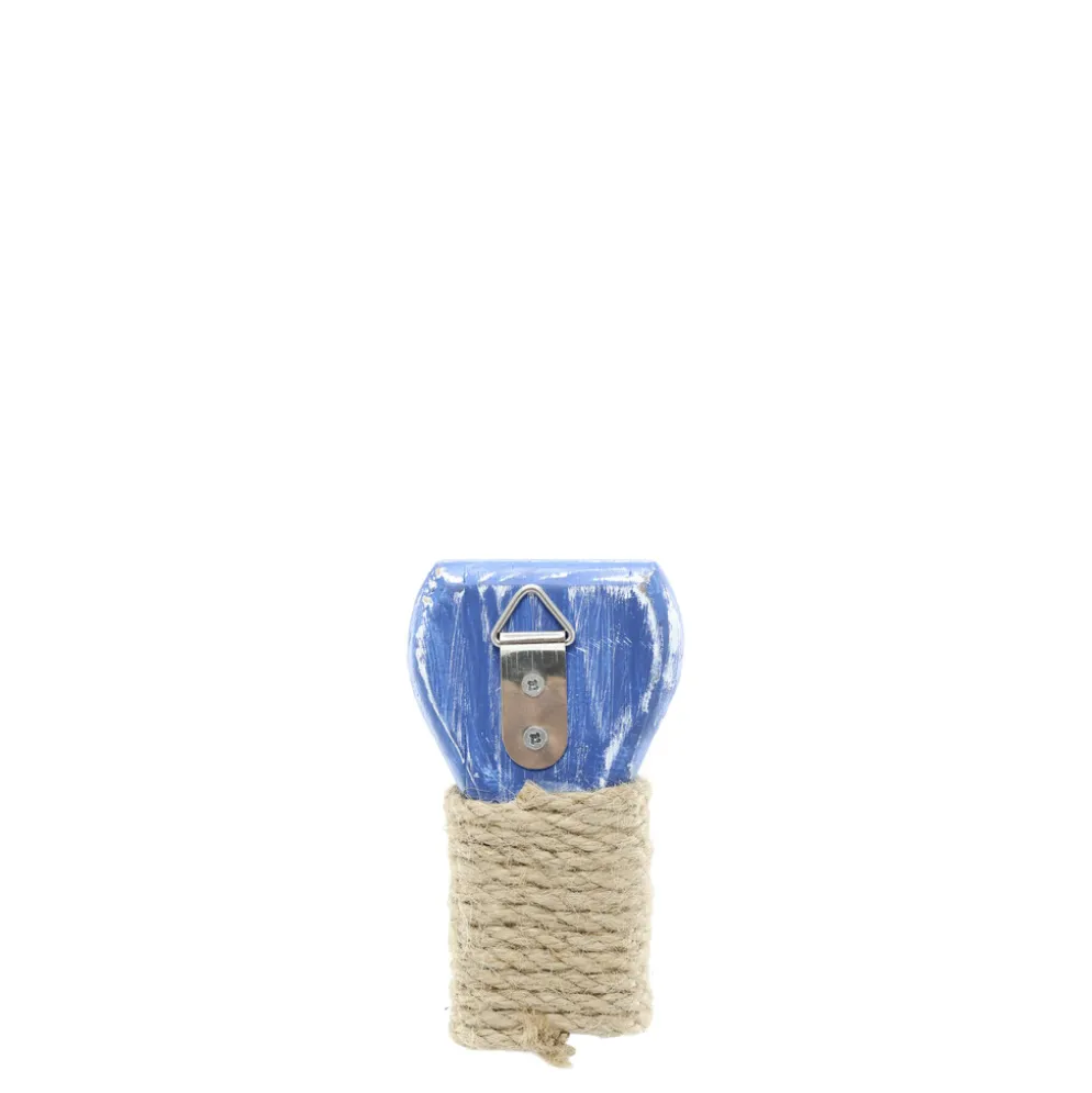 Chic Antique Deko Ruder Deko mit Text Ocean, Weiß