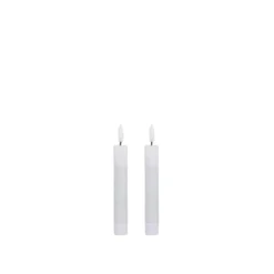 Chic Antique Dinnerkerze Stabkerze LED 2er