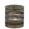 Chic Antique Dose mit Deckel und Muster