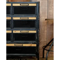 Chic Antique Factory Kommode, Industrial Design