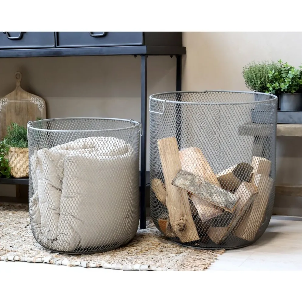Chic Antique Fil de fer Eisen Korb