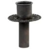 Chic Antique Flaschenaufsatz Kerzenhalter mit dekorativem Rand