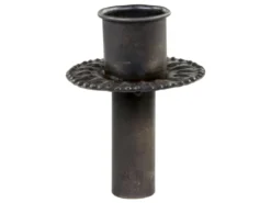 Chic Antique Flaschenaufsatz Kerzenhalter mit dekorativem Rand