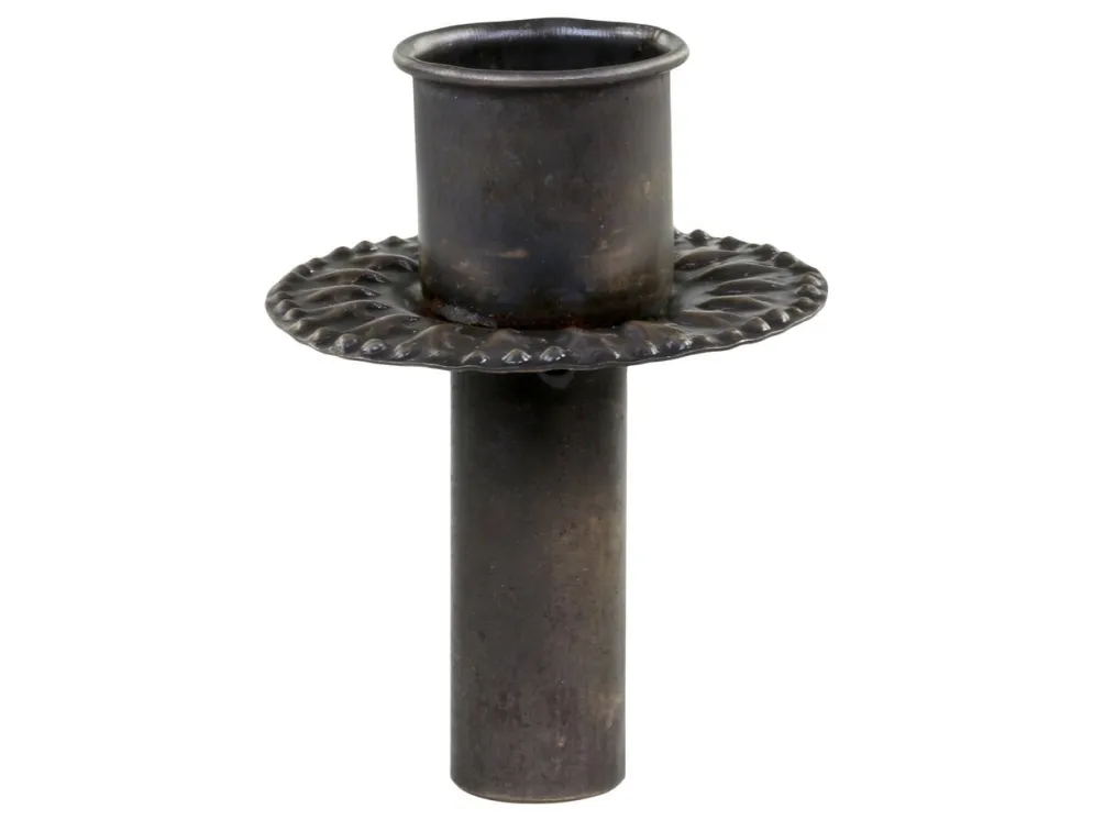 Chic Antique Flaschenaufsatz Kerzenhalter mit dekorativem Rand