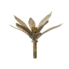 Chic Antique Flaschen Kerzenhalter mit Blättern
