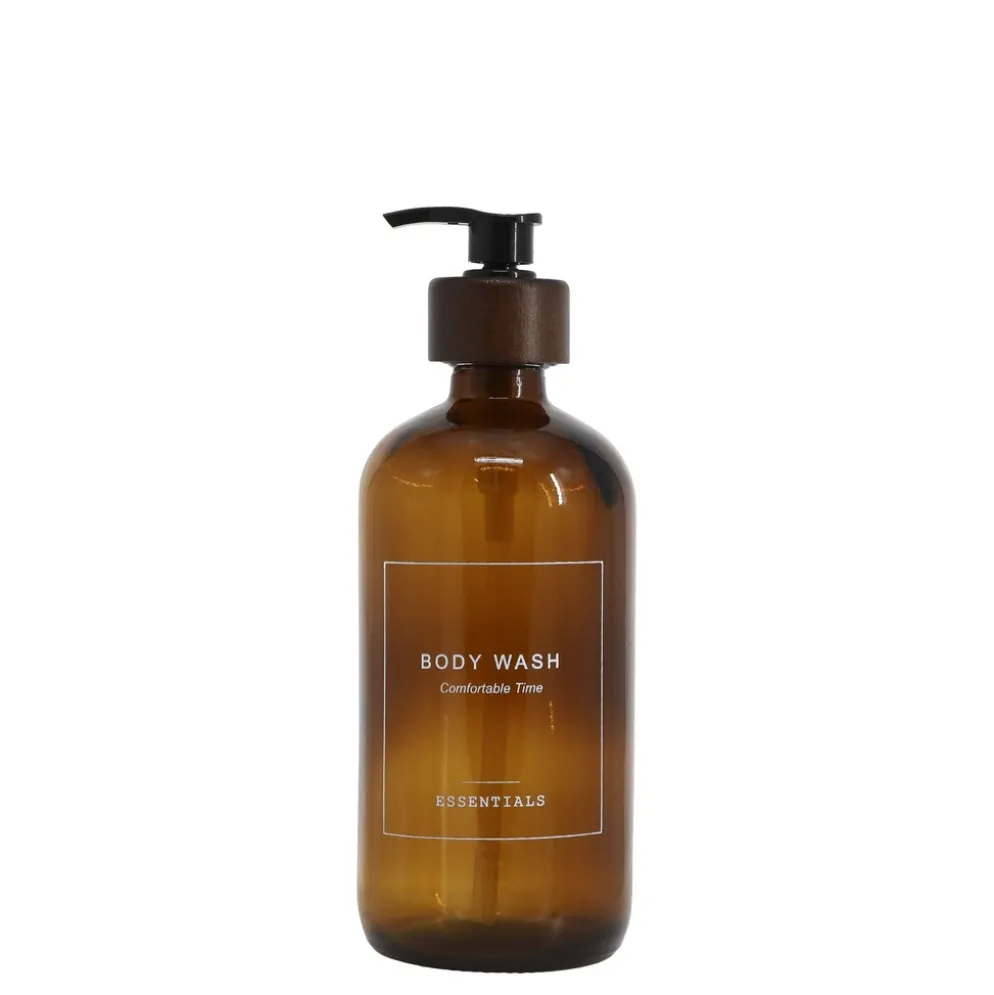 Chic Antique Flasche Spender mit Pumpe Body Wash Aufschrift