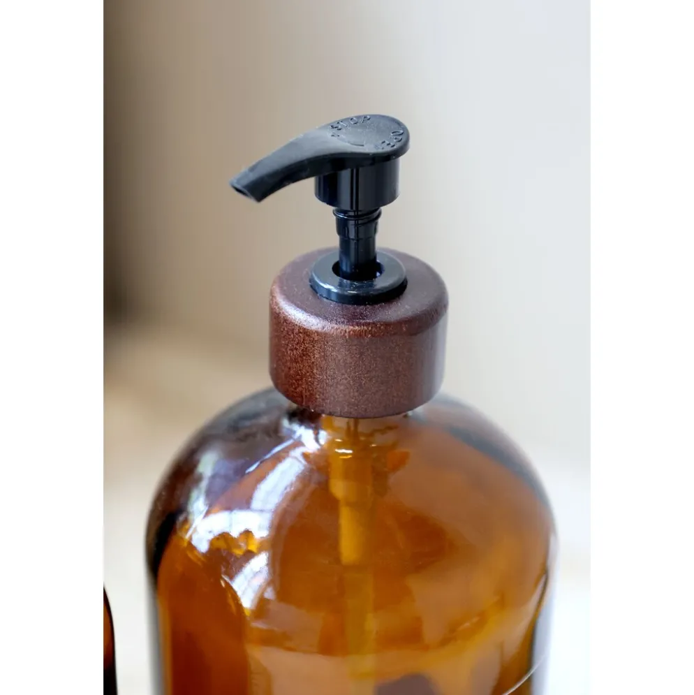 Chic Antique Flasche Spender mit Pumpe Conditioner Aufschrift