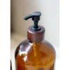 Chic Antique Flasche Spender mit Pumpe Hand Lotion Aufschrift